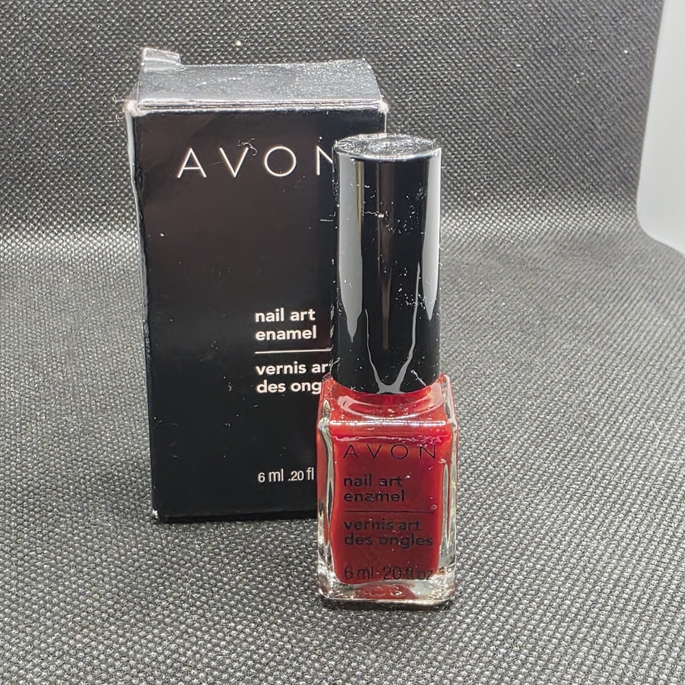 *4 For $25* Avon Nail Art Enamel Reviving Red